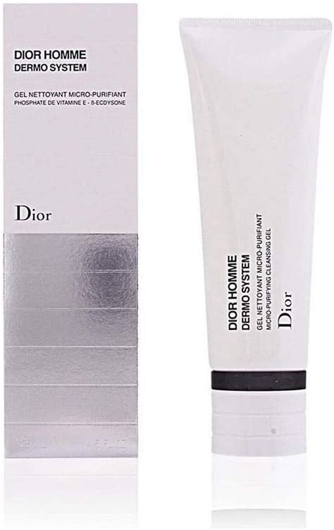 dior homme dermo system micro-purifying cleansing gel отзывы|Dior dermo facial cleansing gel.